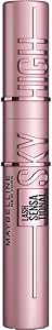 Maybelline Mascara Lash Sensational Sky High Volumizing and Thickening Eyelash Lengthening. Flake Free Formula, Mascara 01 Black