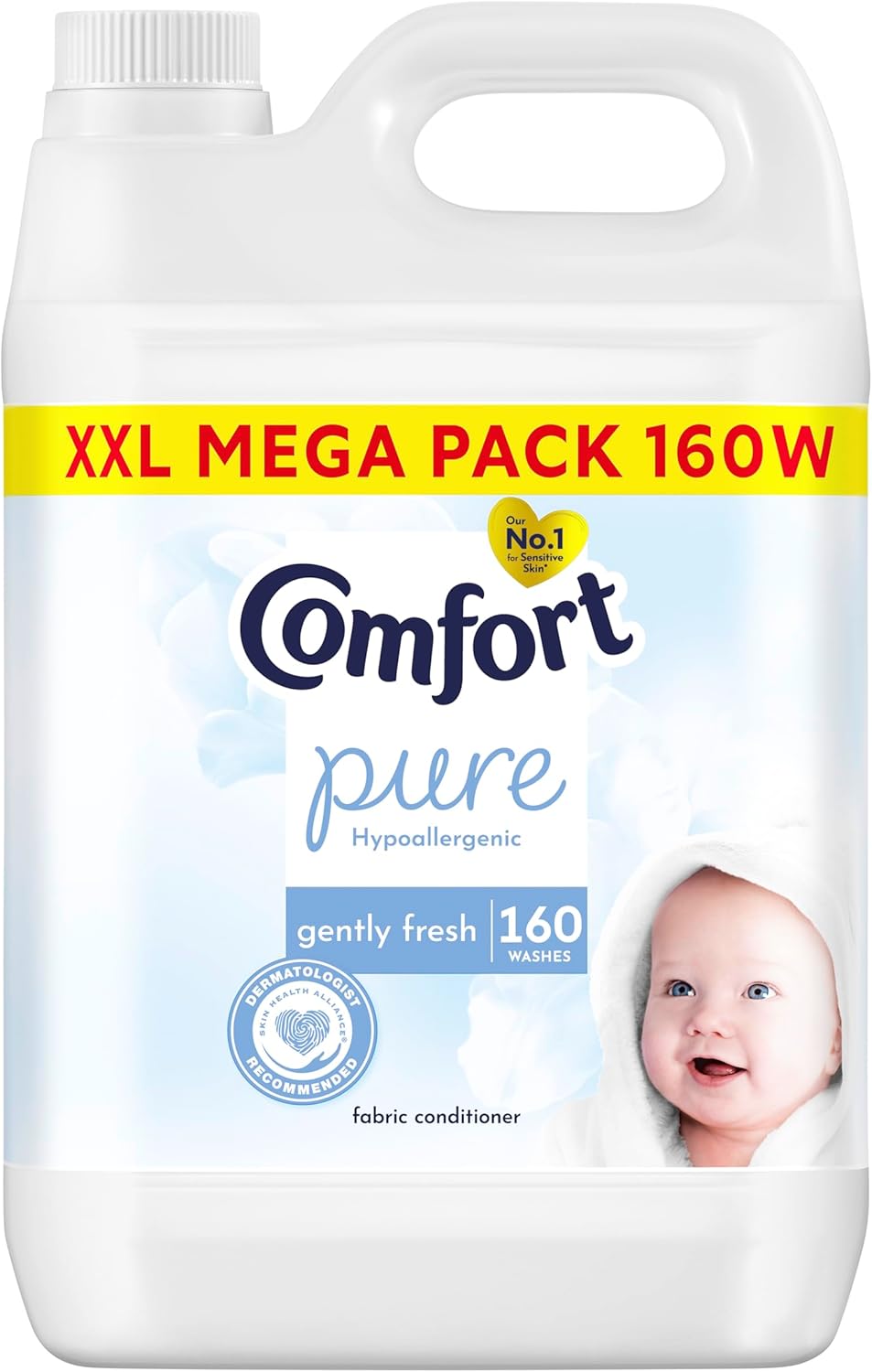 Comfort Pure Sensitive Fabric Conditioner | 4.8L - 160 washes