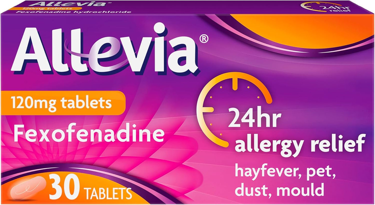 Allevia Hayfever Allergy Tablets | 30 Tablets