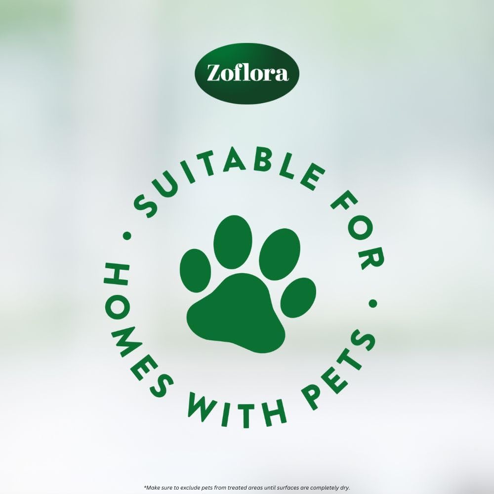 Zoflora Mountain Air Concentrated Multipurpose Disinfectant Liquid, Antibacterial & Multi-Surface, Pet Safe Disinfectant, Kills 99.9% Of Bacteria & Viruses, 1 X 500 ml