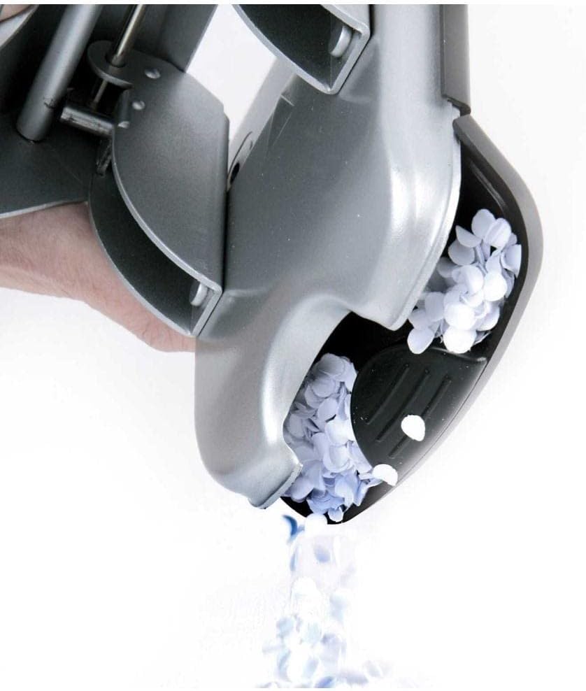 Rapesco 1024 Heavy Duty 835 2-Hole Metal Punch, 40 Sheet Capacity, Silver