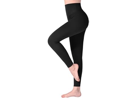 SINOPHANT Waisted Leggings Length 1pcs Black