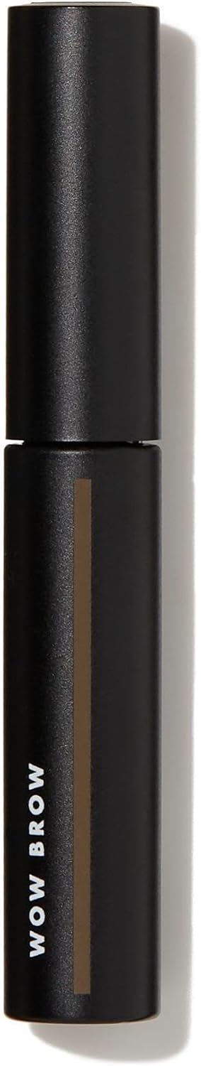 e.l.f. Wow Brow Gel, Volumizing, Buildable, Wax-Gel Hybrid, Creates Full, Voluminous-Looking Brows, Locks Brow Hairs In Place, Neutral Brown, Fiber Infused 3.5g