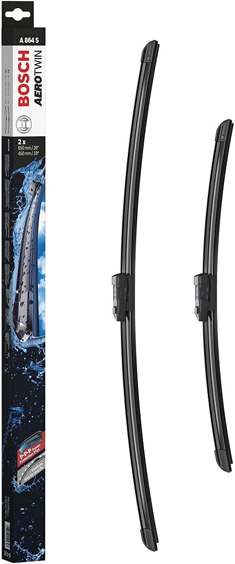 Bosch Wiper Blade Aerotwin A864S, Length: 650mm/450mm − Set of Front Wiper Blades