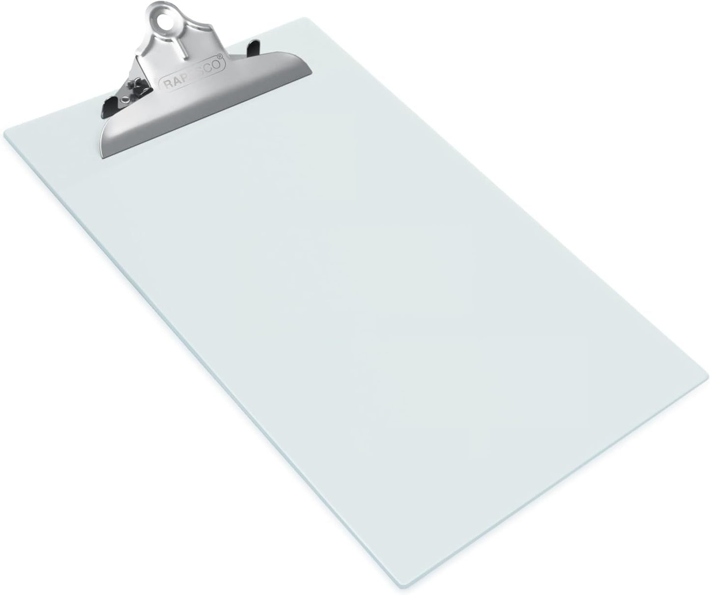 Rapesco 0888 Frosted Transparent Clipboard, A4+, Clear