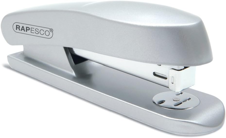 Rapesco RES260C1 Skippa Full Strip Stapler, 20 Sheet Capacity, Silver