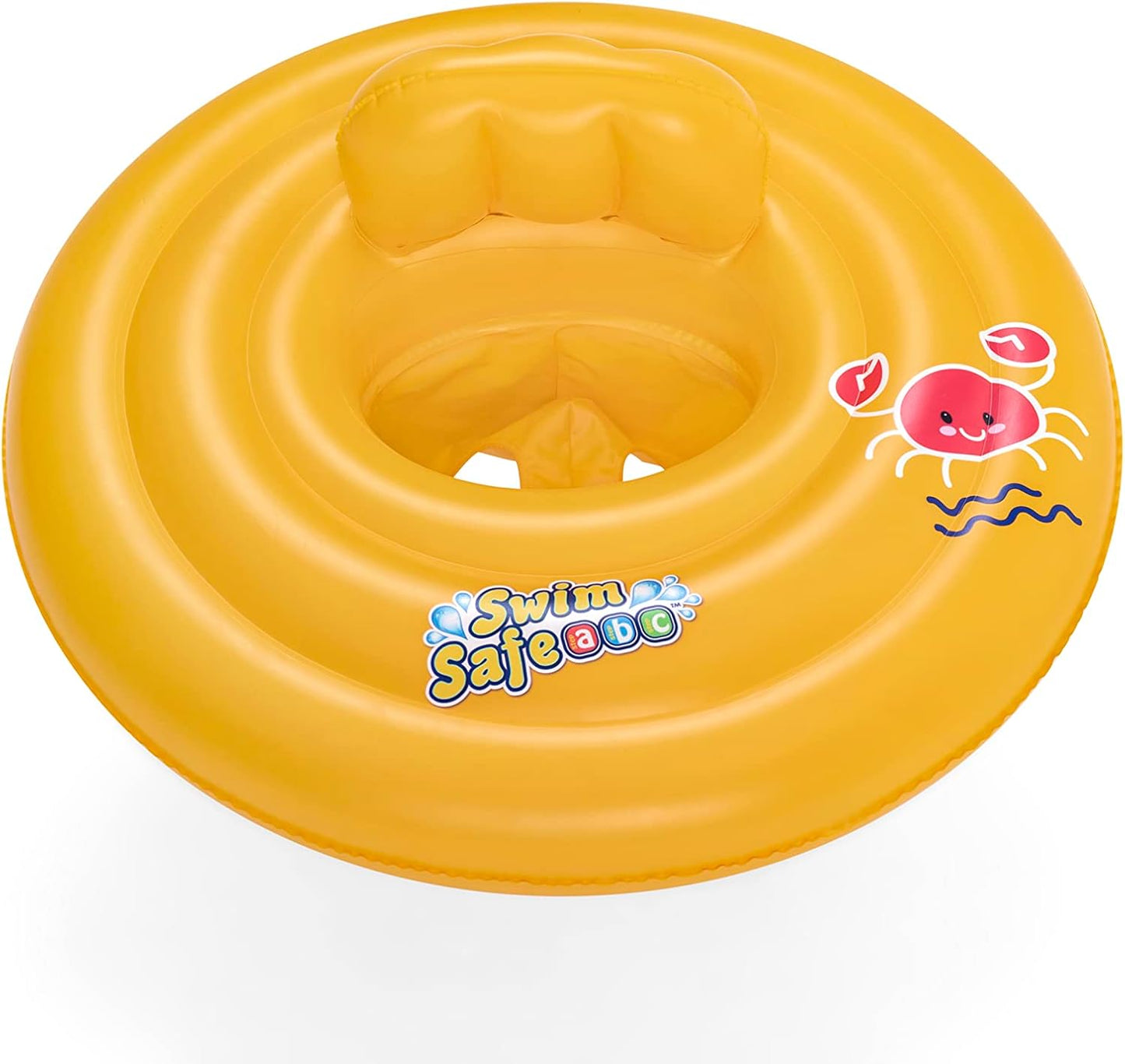 Bestway Swimming Float Inflatable for Infants | Round 3-Ring Inflatable Baby Boat Float for Toddlers Boys and Girls, Ages 0-12 Months