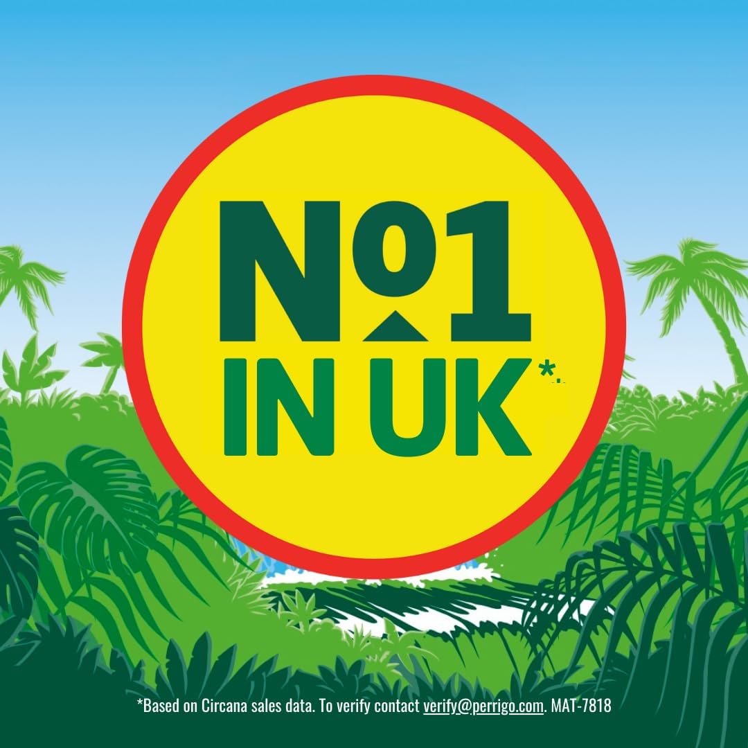 Jungle Formula Maximum Repellent Aerosol 125ml - Maximum Strength, against Mosquitoes, Biting Insects and Ticks - Up to 9 hrs Protection for Any Destination incl. Tropics- with DEET