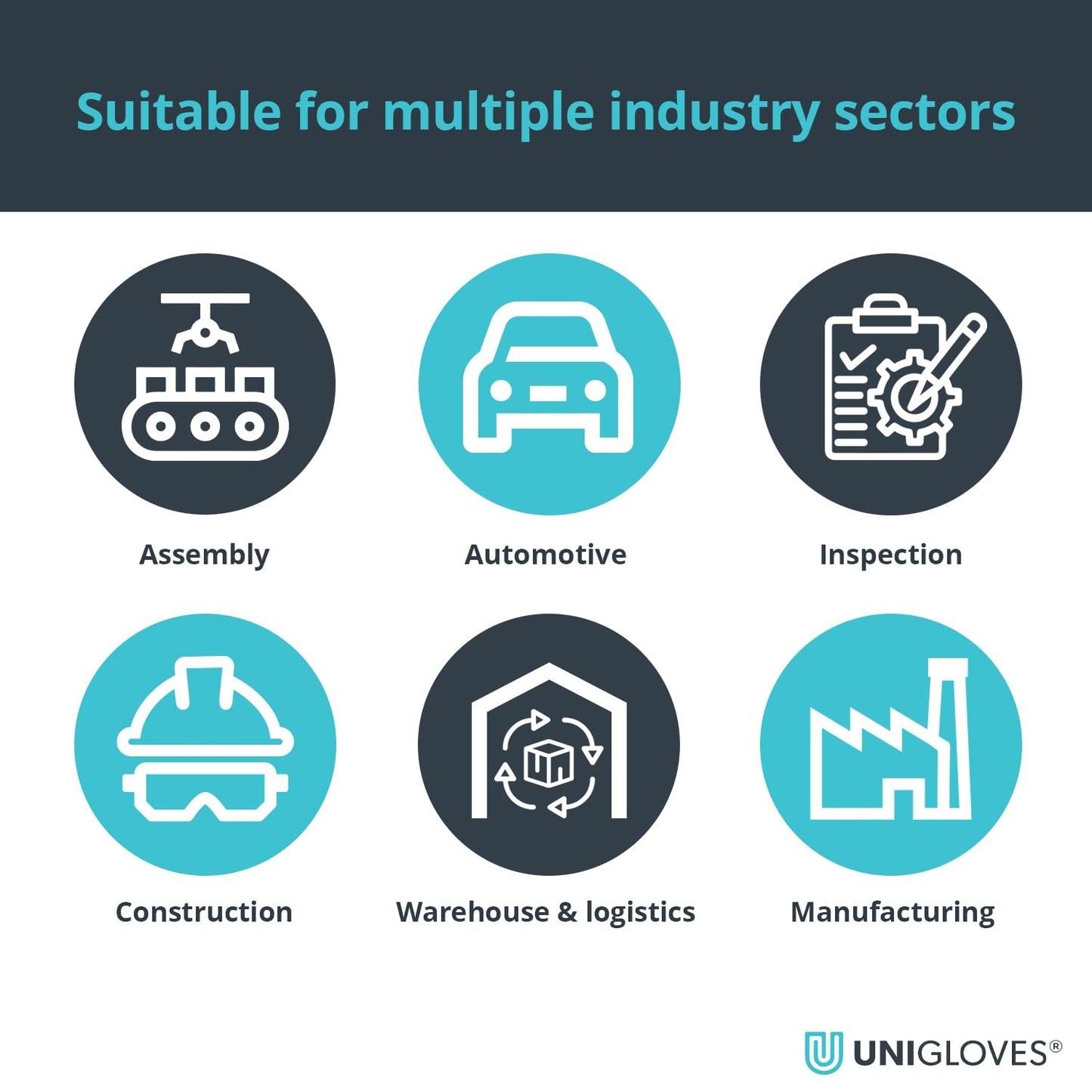 NITREX 241WP 10 Pairs of Work Safety Gloves, PU Palm Coated, 13 Gauge Seamless Liner, Cut Resistant ISO Level B, Excellent Dry Grip, Sanitized Actifresh, Colour White/Grey, Size 6 (241WP-06)