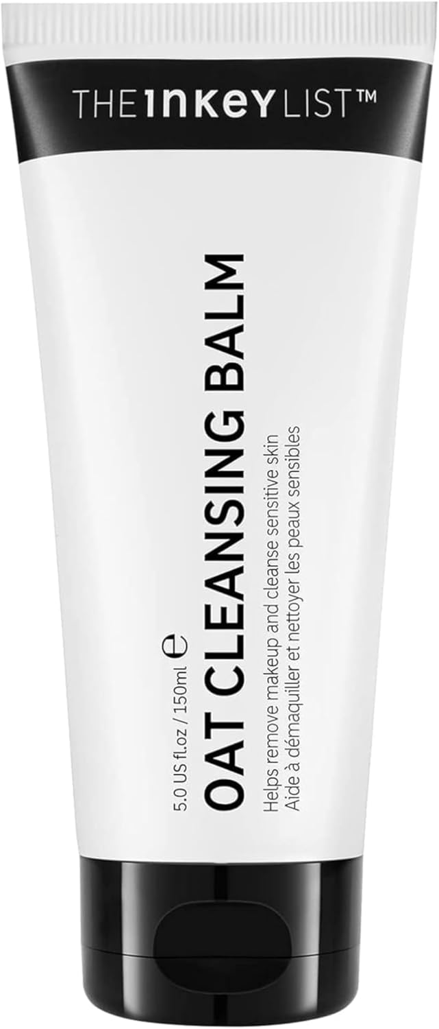 The INKEY List Oat Cleansing Balm 150ml, Dissolves Makeup, Nourishing Skincare, Gentle Cleanser, Vegan Friendly, Suitable For All Skin Types