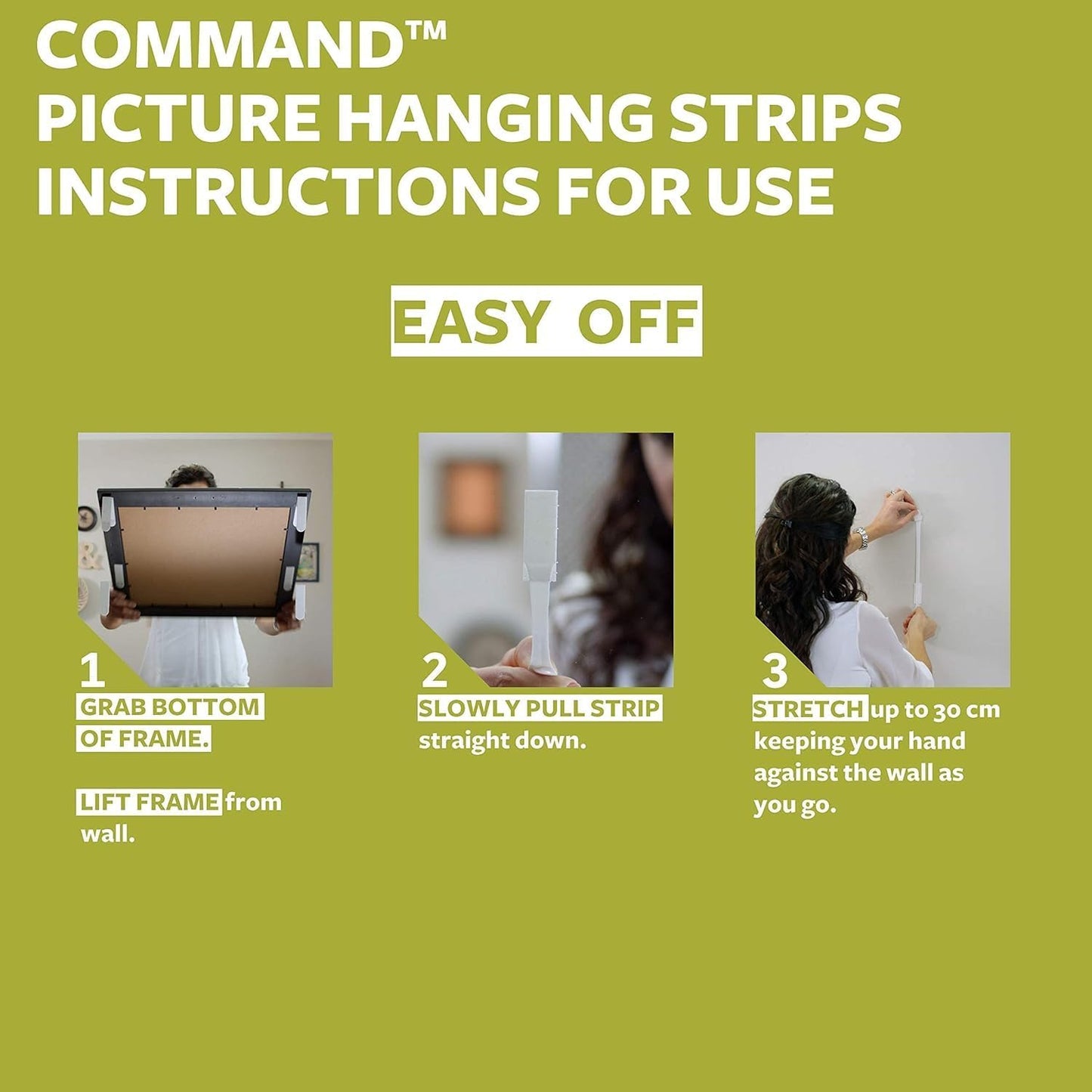 Command Picture Hanging Strips, Value Pack - 8 Pairs of Medium (16 Strips), 8 Pairs of Large (16 Strips) - For Pictures, Frames, Mirrors, Wall décor - Damage Free Hanging