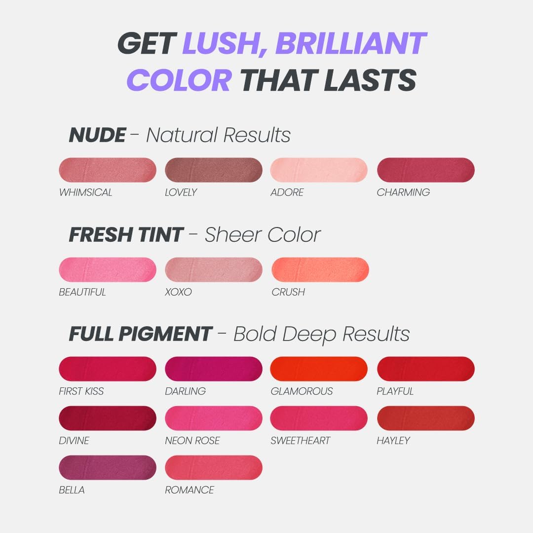 Wonderskin Wonder Blading Lip Stain Peel Off Masque - Long Lasting, Waterproof and Transfer Proof Nude Lip Tint, Matte Finish Peel Off Makeup (Whimsical Masque)
