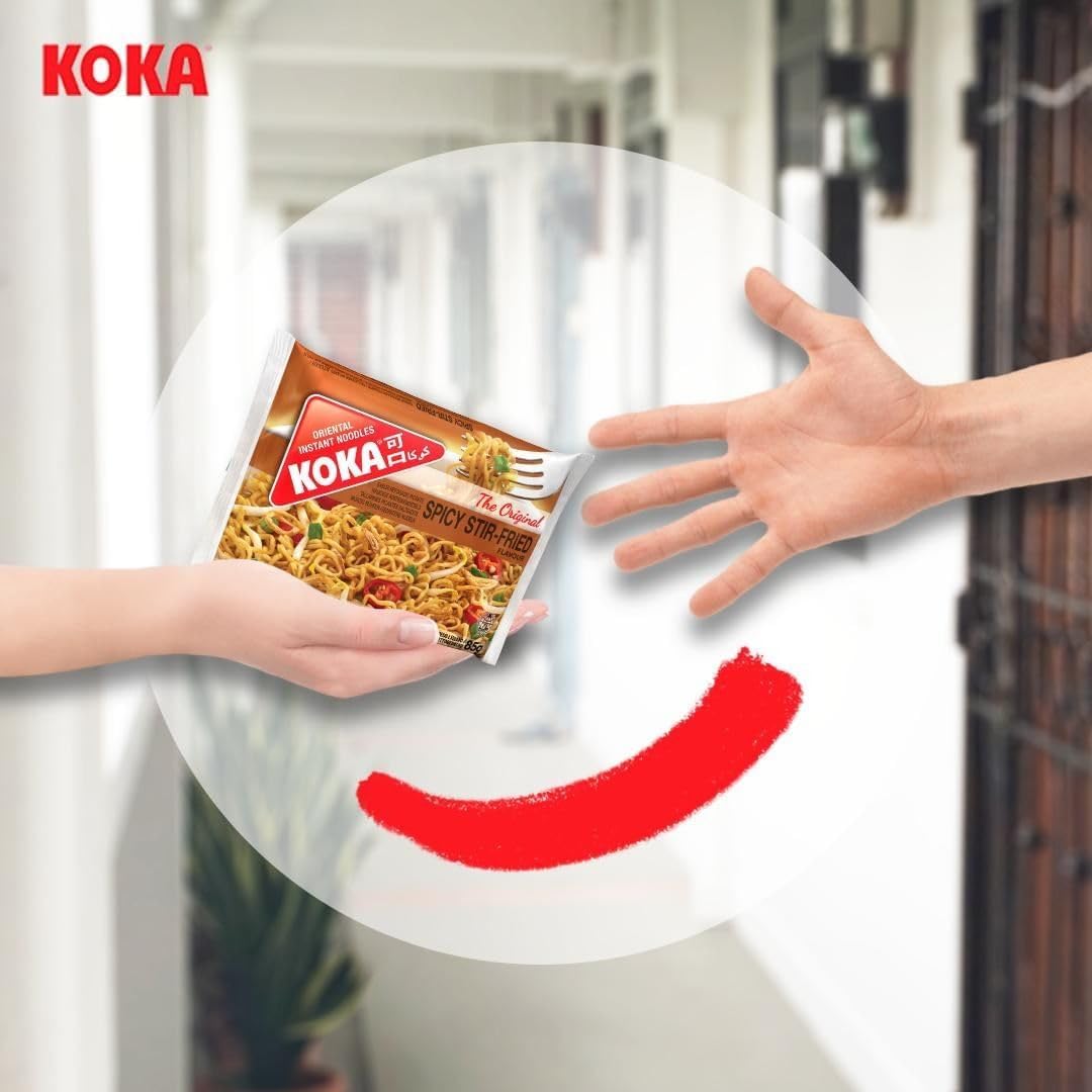 Koka Noodles, Original StirFried Flavour Oriental Style Instant | 30 x 85g