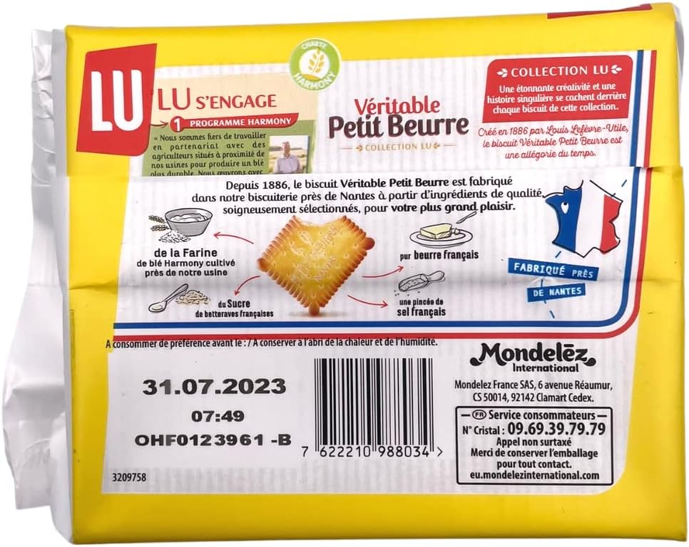 LU Le Veritable Petit Beurre Biscuits 200g