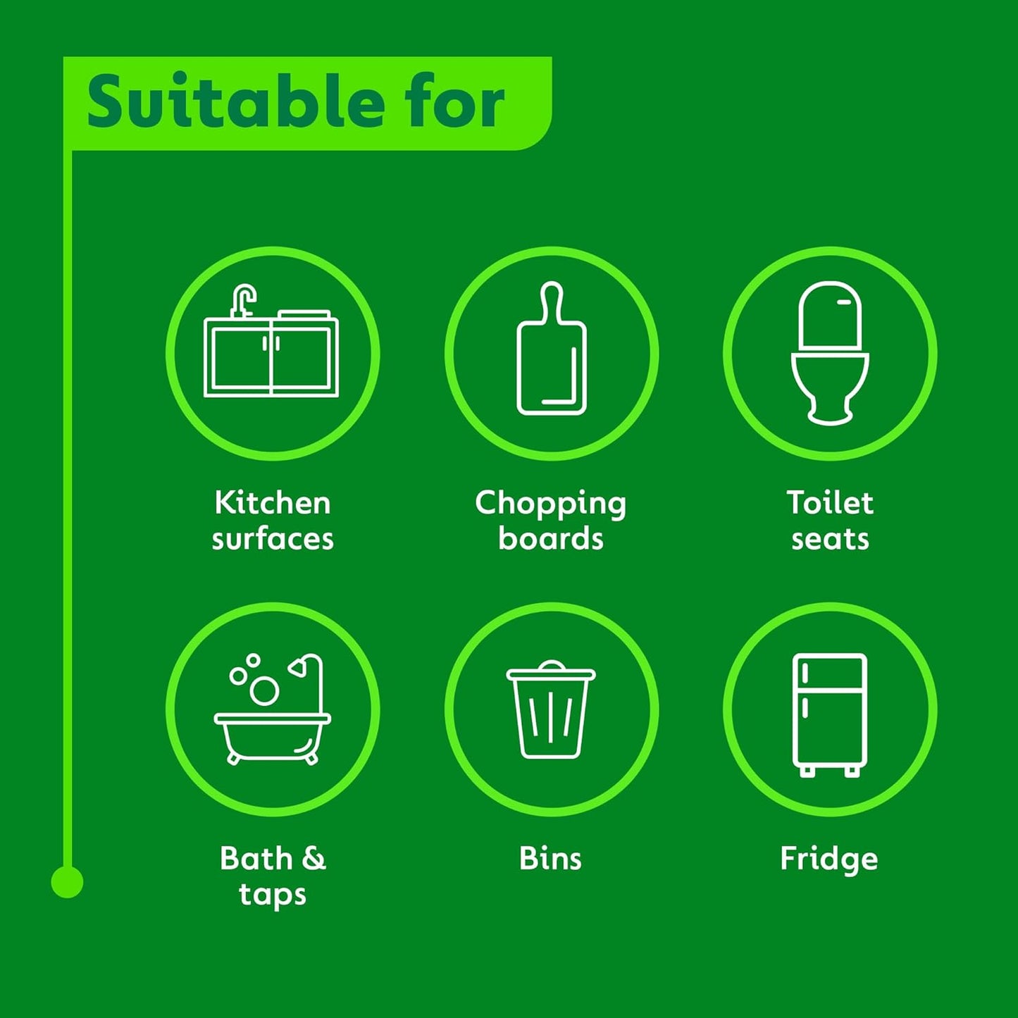 Dettol Antibacterial Multi-Surface Cleaning Wipes, 756 Count (6x126), Large Value Pack, Household Disinfectant, Kills 99.99% of Germs, Essential for Home Hygiene