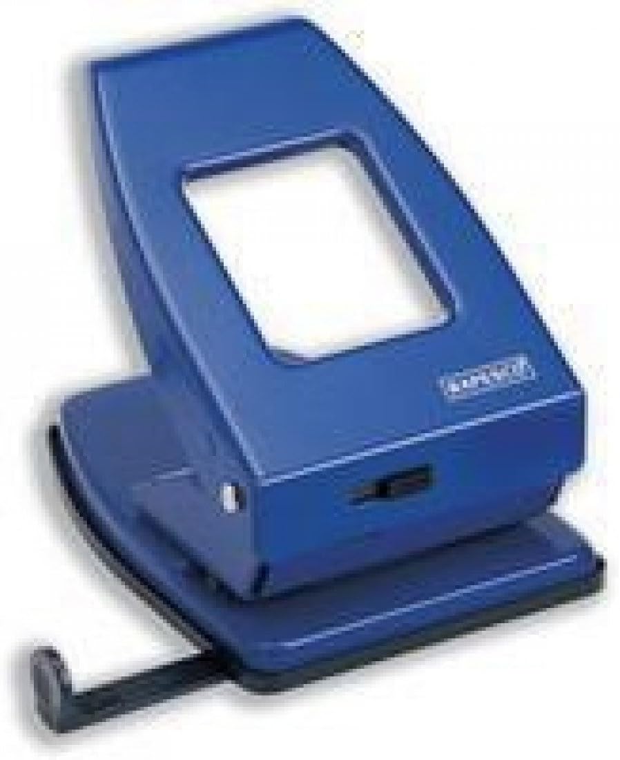 Rapesco PF800AL1 Heavy Duty 835 2-Hole Metal Punch, 40 Sheet Capacity, Blue