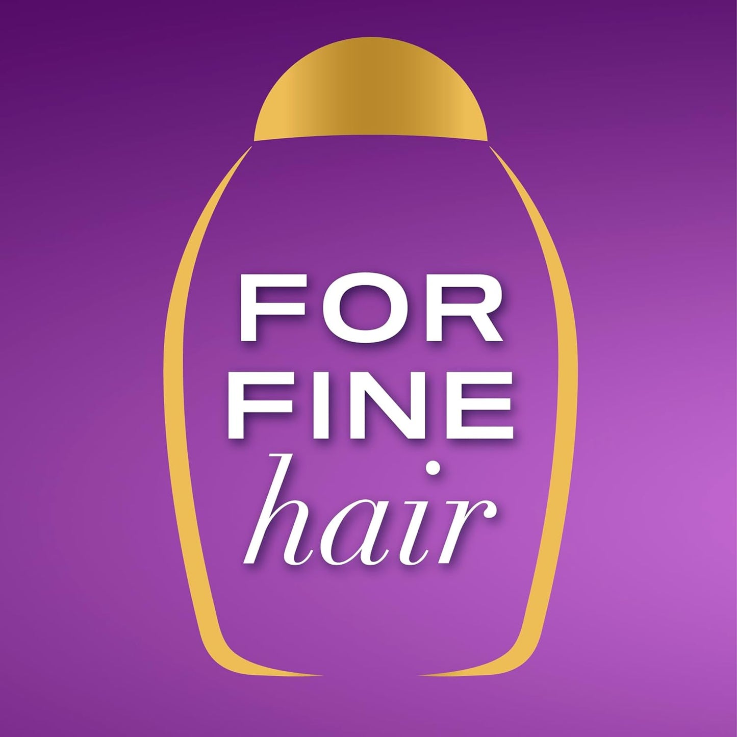 OGX Biotin and Collagen Volumising Hair Shampoo, Thick and Full, with Vitamin B7 Biotin, and Collagen, for Fine Hair, Sulfate Free Surfactants, 385ml