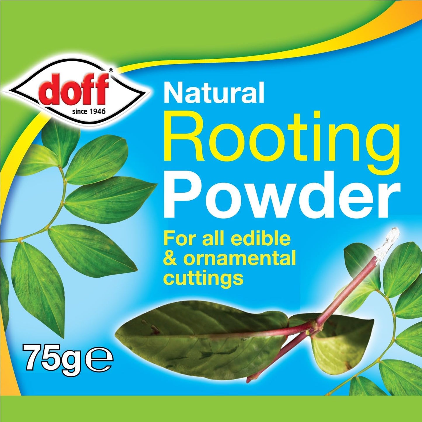 Doff 75G-Ke075 Natural Rooting Powder 75G, White, Packaging May Vary