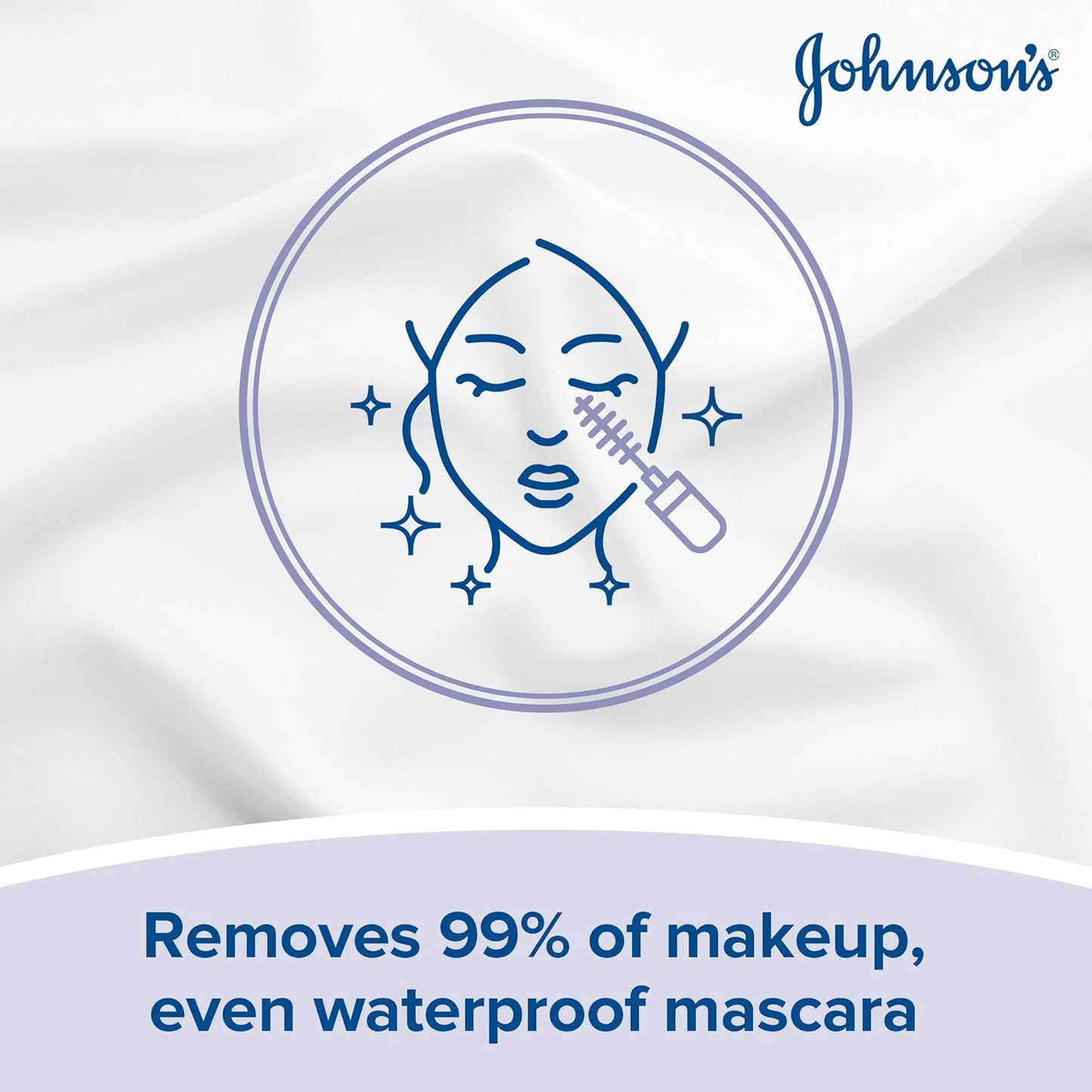 Johnson's Make Up Be Gone Pampering Wipes