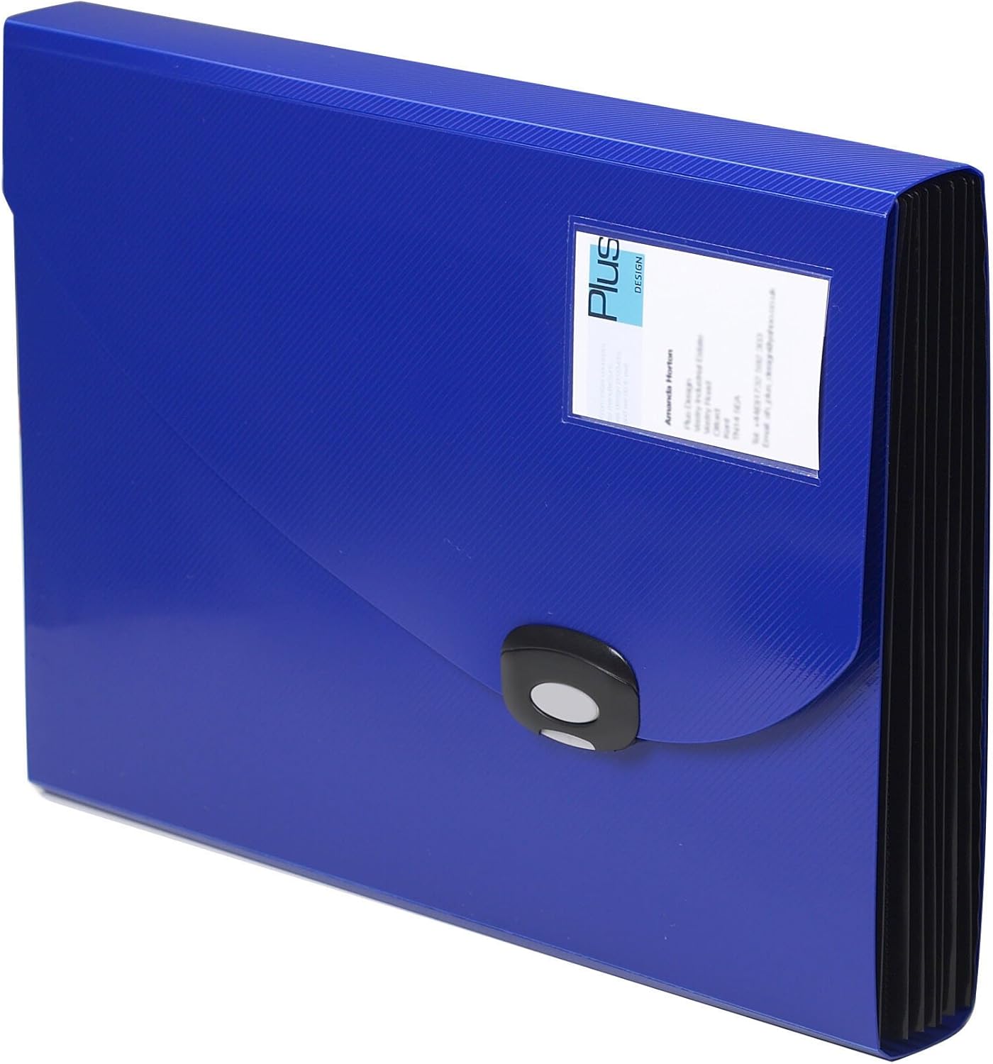 Rapesco 0677 A4+ Expanding File, 13 Compartments, Blue