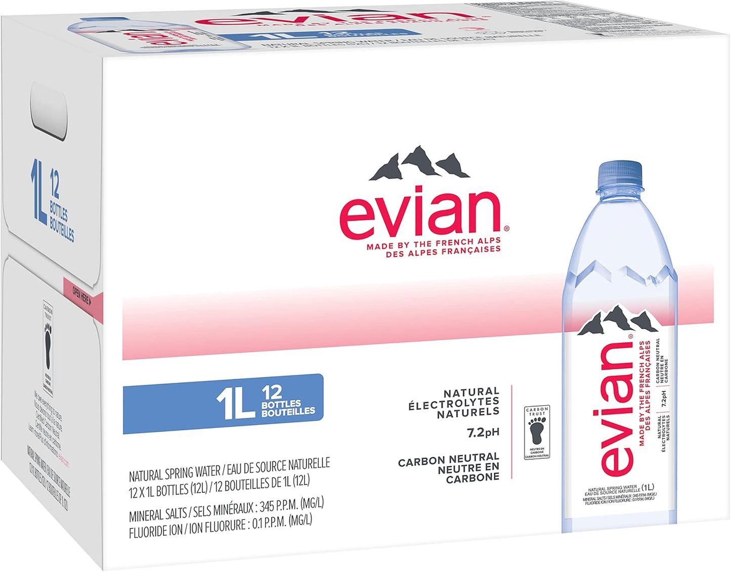 Evian Water 12x1L