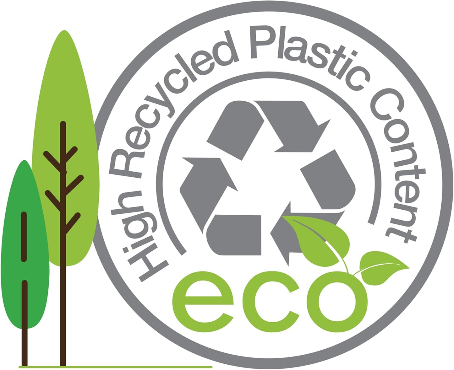 Rapesco 1482 Germ-Savvy Antibacterial ECO Sting Ray Stapler, 20 Sheet Capacity and 1000 24/6 mm Staples, Black