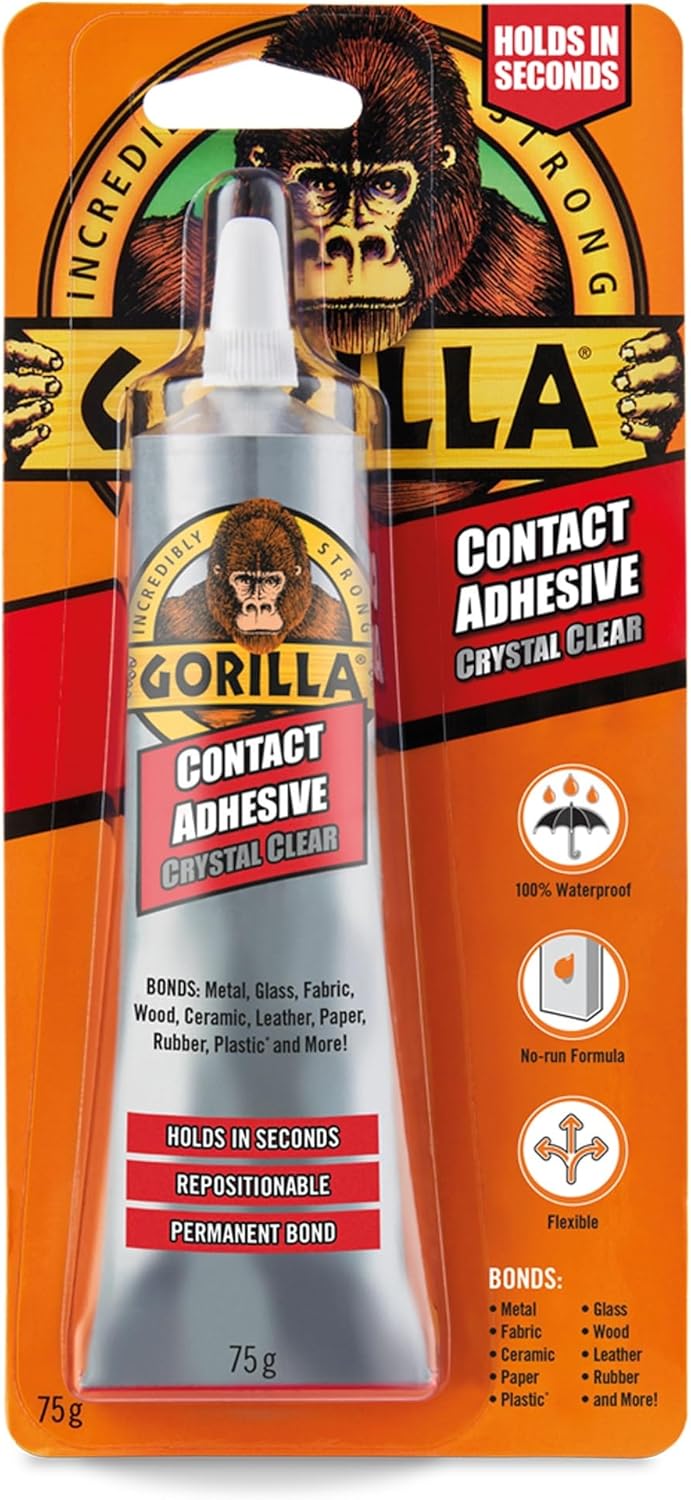 Gorilla Contact Adhesive Clear 75g
