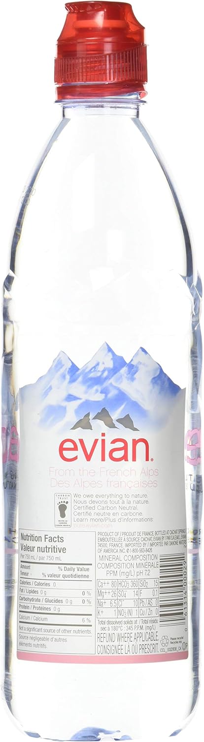 Evian Water 12x750ml