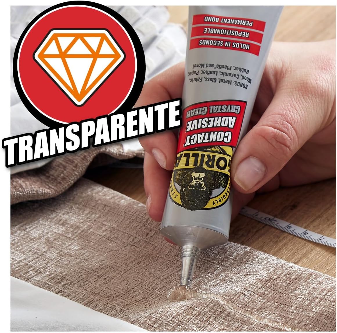 Gorilla Contact Adhesive Clear 75g