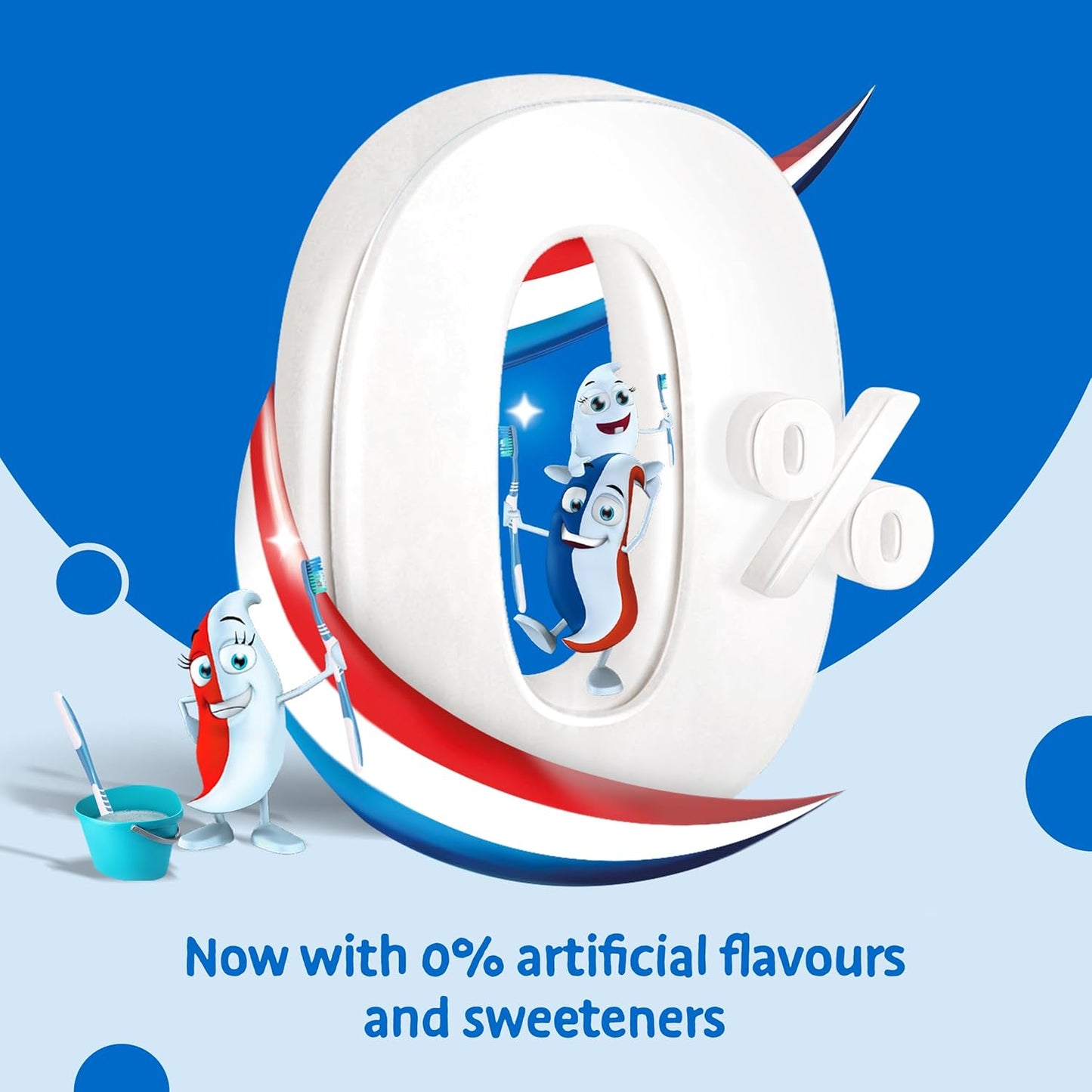 Aquafresh Milk Teeth Baby Toothpaste 0-2 years, Toddler Toothpaste for Infants, Gentle care for Milk Teeth, 50ml