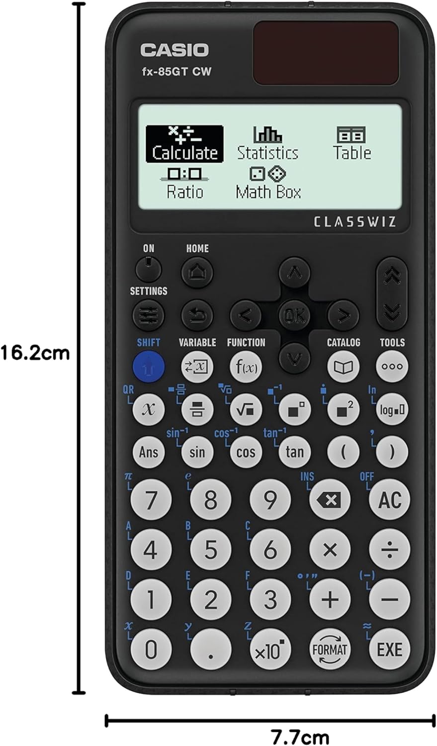 Casio FX-85GTCW Black Scientific Calculator