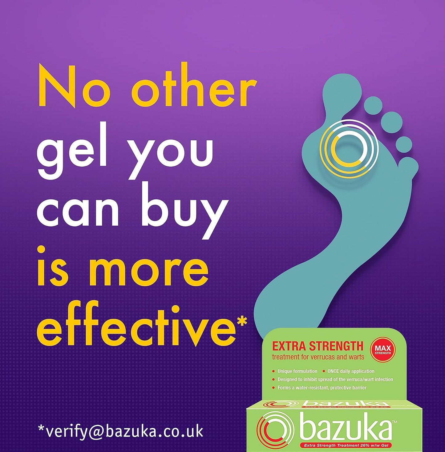Bazuka Extra Strength Gel 6G Z