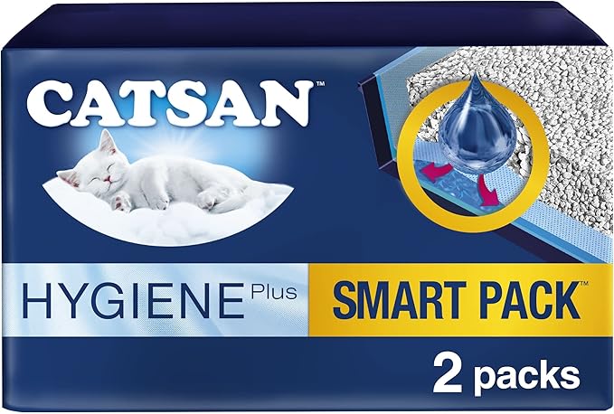 CATSAN Hygiene Smart Pack Cat Litter | 2 x 4L Bags