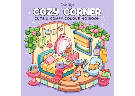 Cozy Corner Calm Comforting Colouring