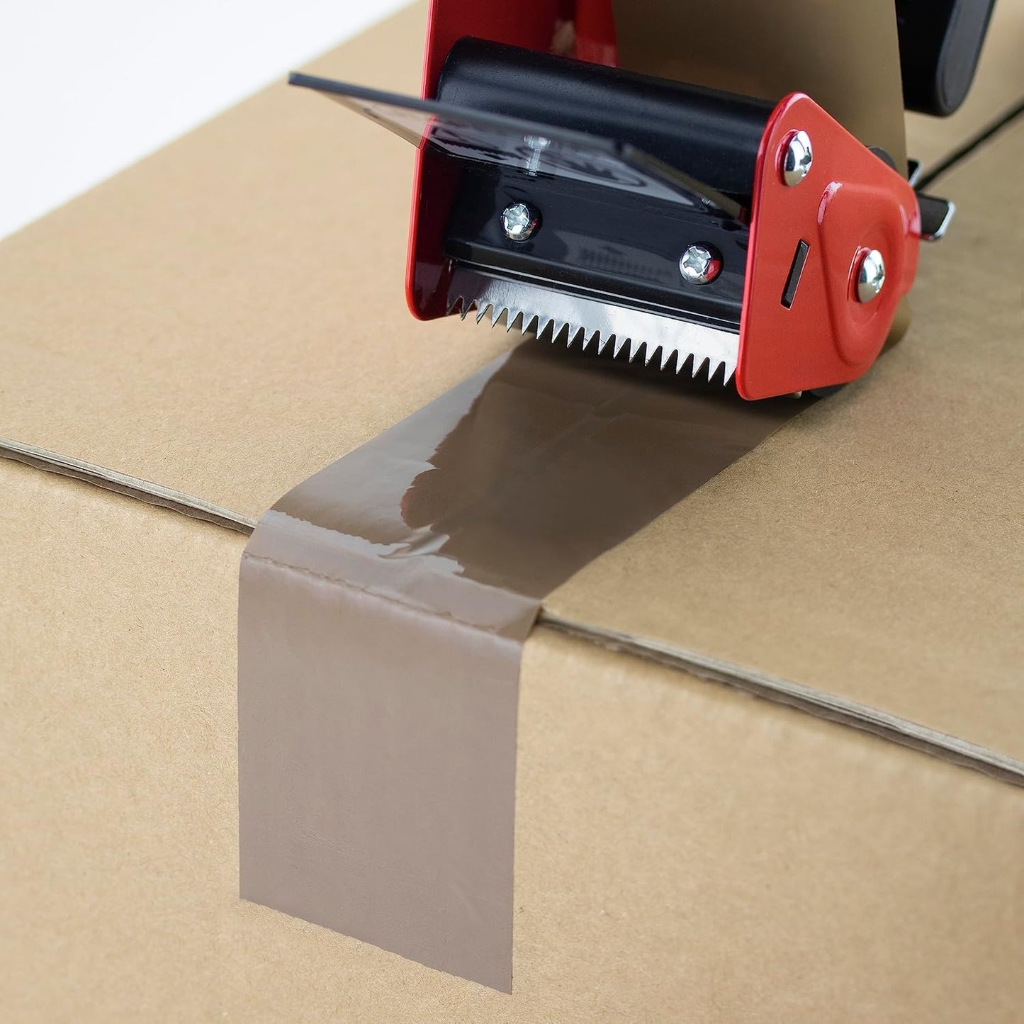 Rapesco 1696 Strong Packing Tape 50mm x 60m, Brown, Pack of 2