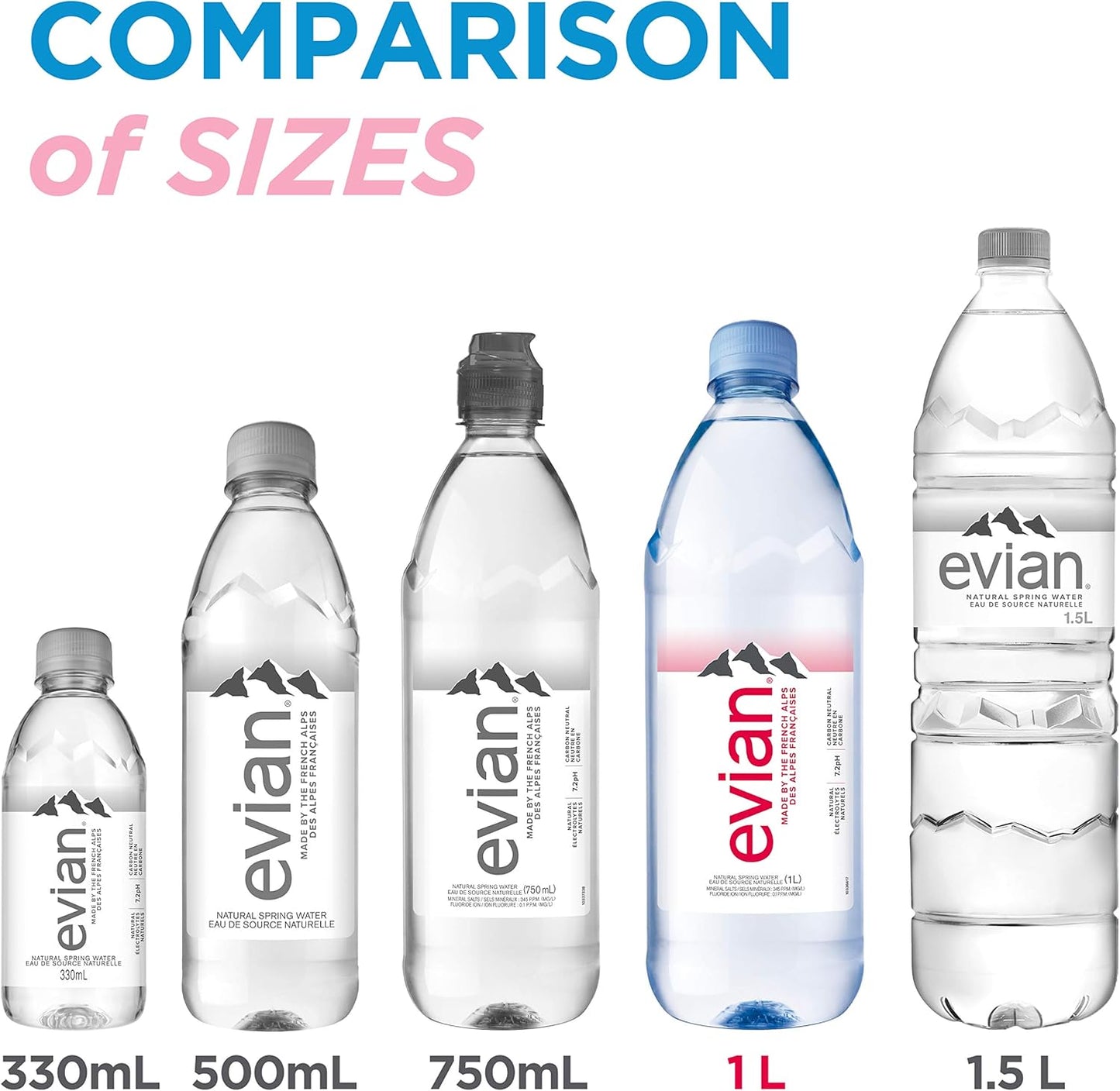 Evian Water 12x1L