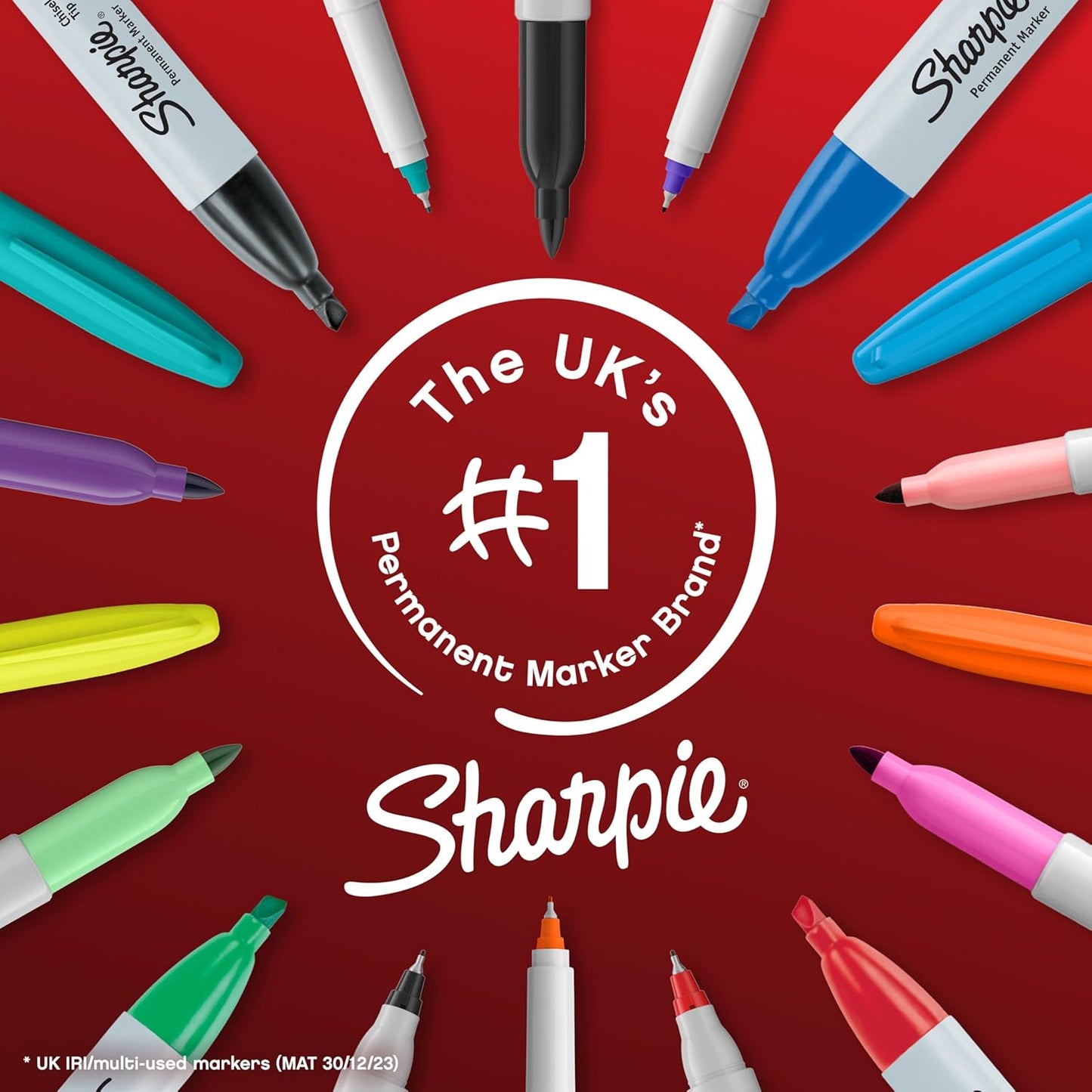 Sharpie Permanent Markers | Fine Point for Bold Details | Black Ink | 12 Marker Pens