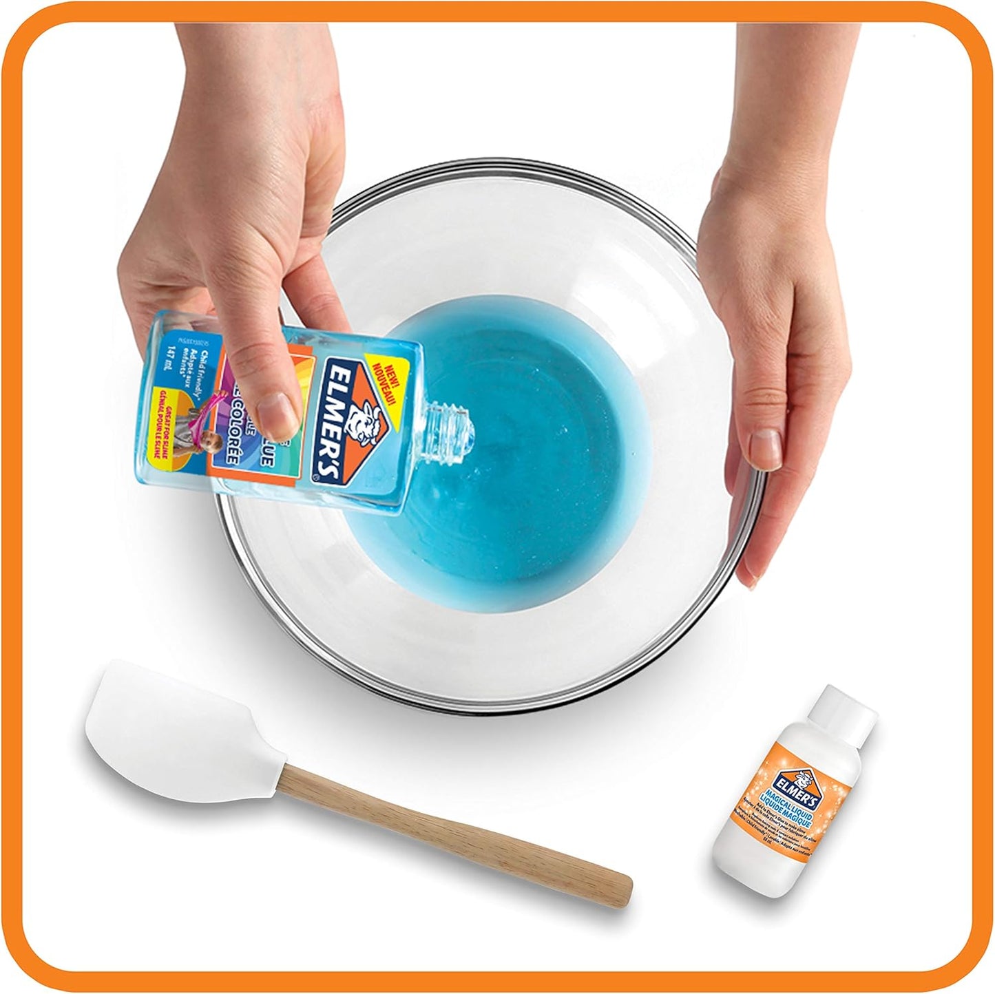 Elmer’s Magical Liquid Slime Activator Solution | Makes up to 4 Slime Batches (259ml) | Washable & Kid Friendly | Great for Making Slime