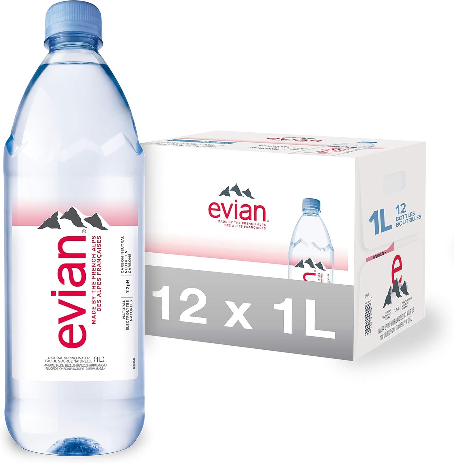 Evian Water 12x1L