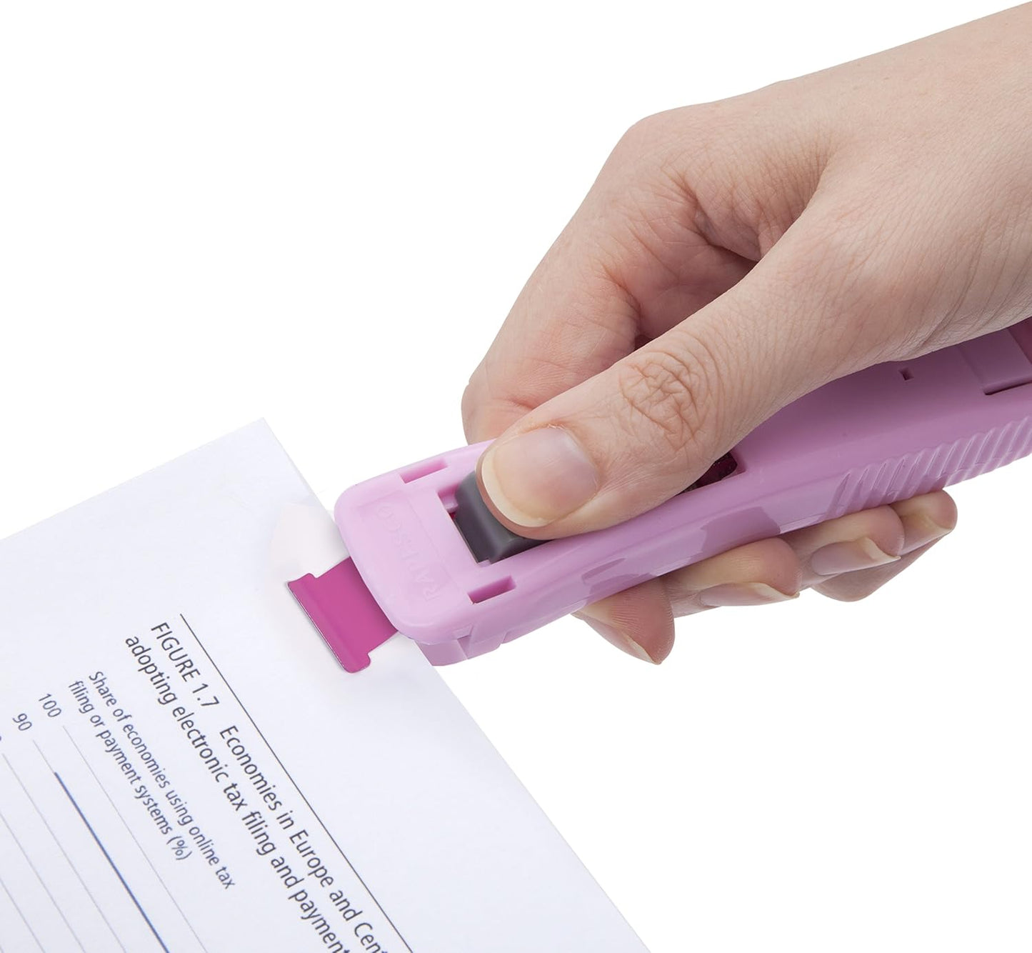 Rapesco RC4050MC Supaclip 40 Refill Clips, Assorted Colours, Pack of 50