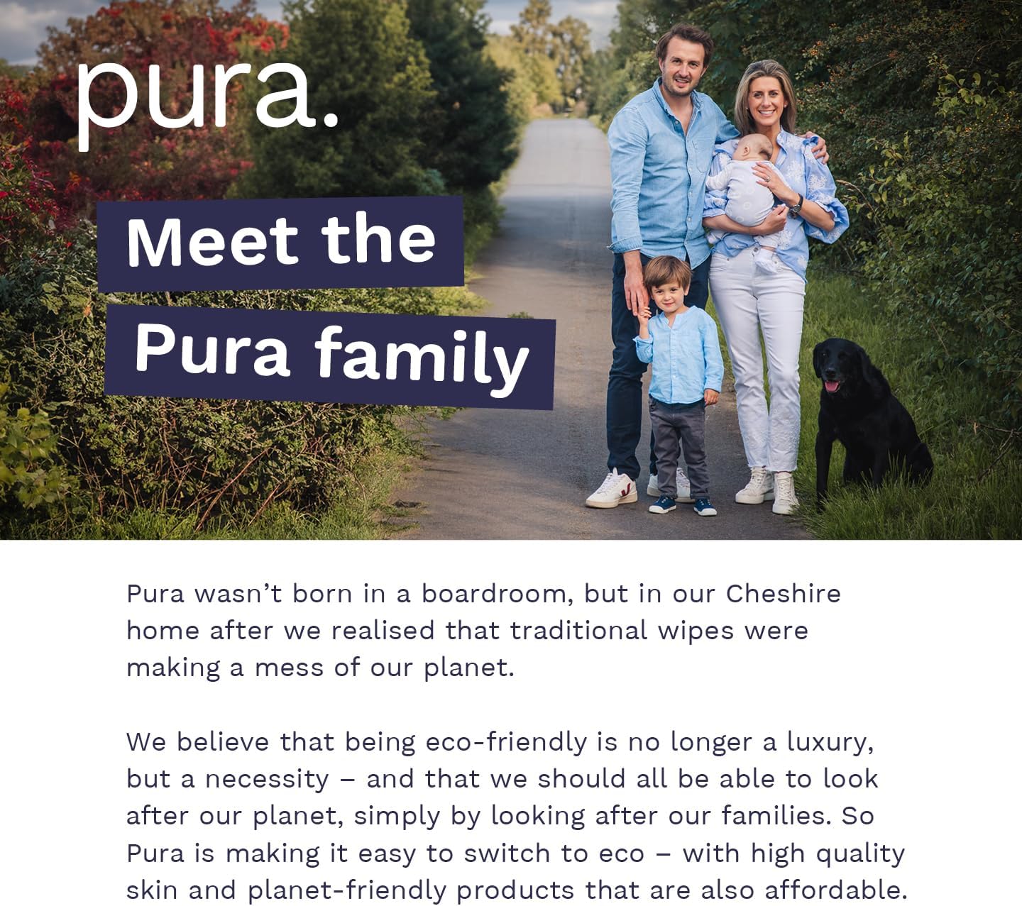 Pura Flushable Moist Toilet Tissue Wipes, 1 Pack of 40 Wet Wipes, 100% Plastic Free, 99% Water Clean Washlets, Certified ‘Fine to Flush’ Biodegradable, Compostable, Vegan, Gentle Clean