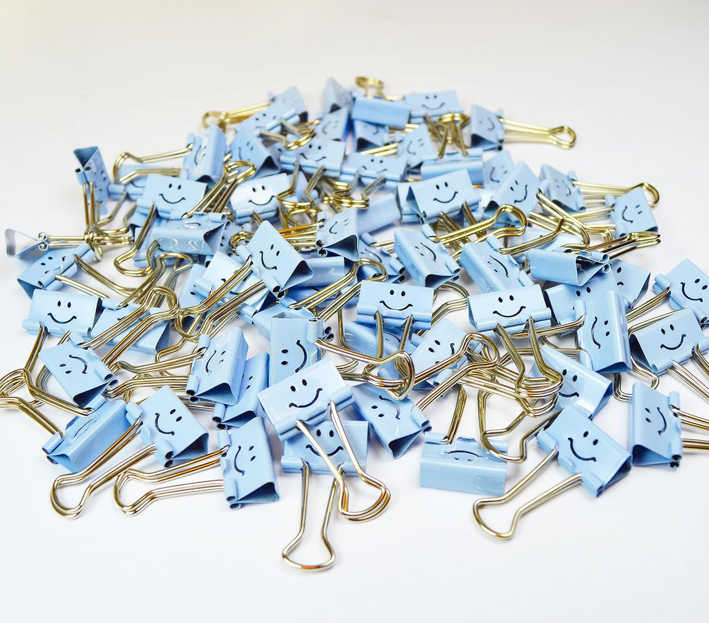 Rapesco 1492 19 mm Foldback Clips, Assorted Bright Colours, Pack of 80