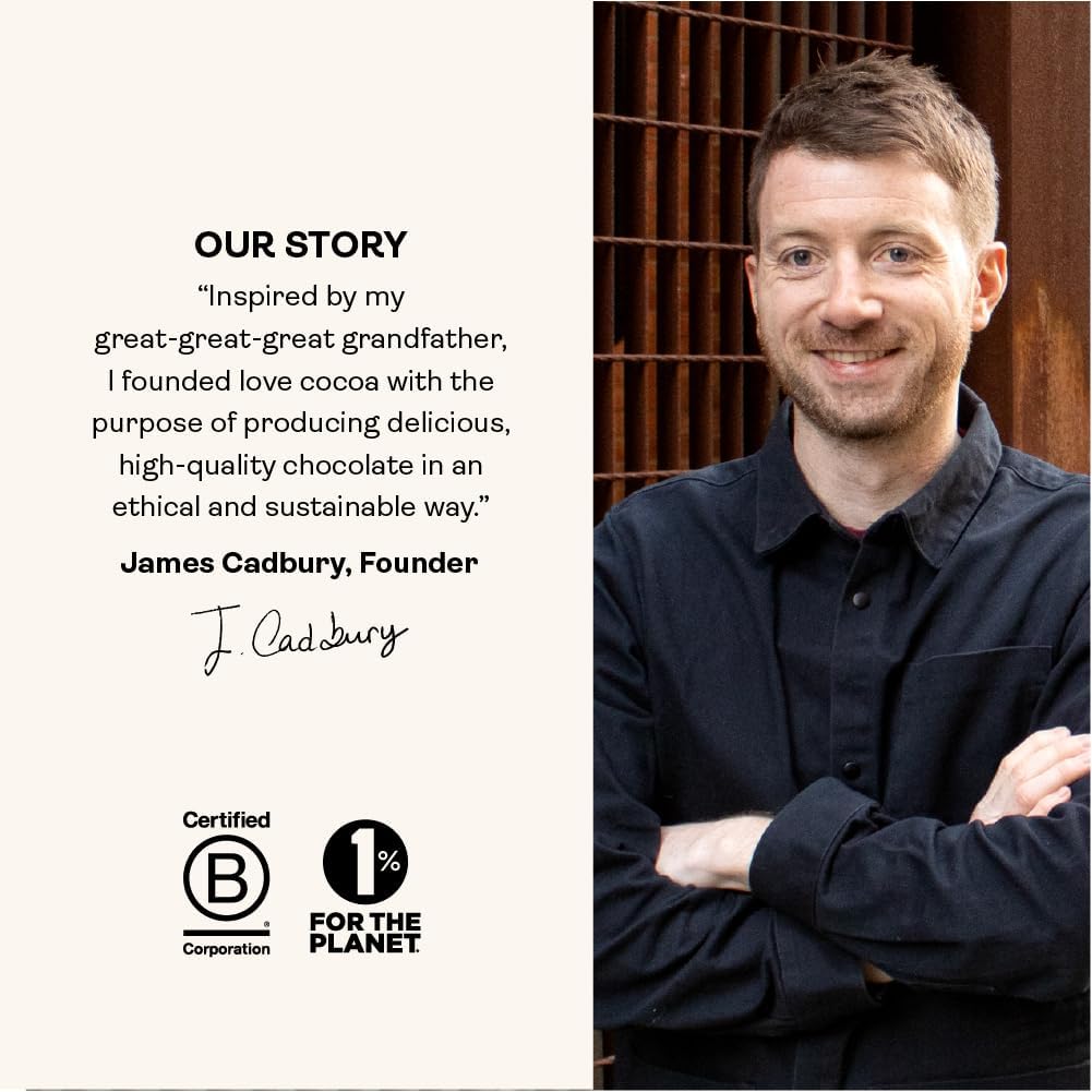 Love Cocoa Signature Chocolate Box - Luxury Gift Box of 21 Chocolates, 11 Assorted Flavours, 250g - Perfect For Birthdays, Anniversaries, Christmas, Easter & Gifts