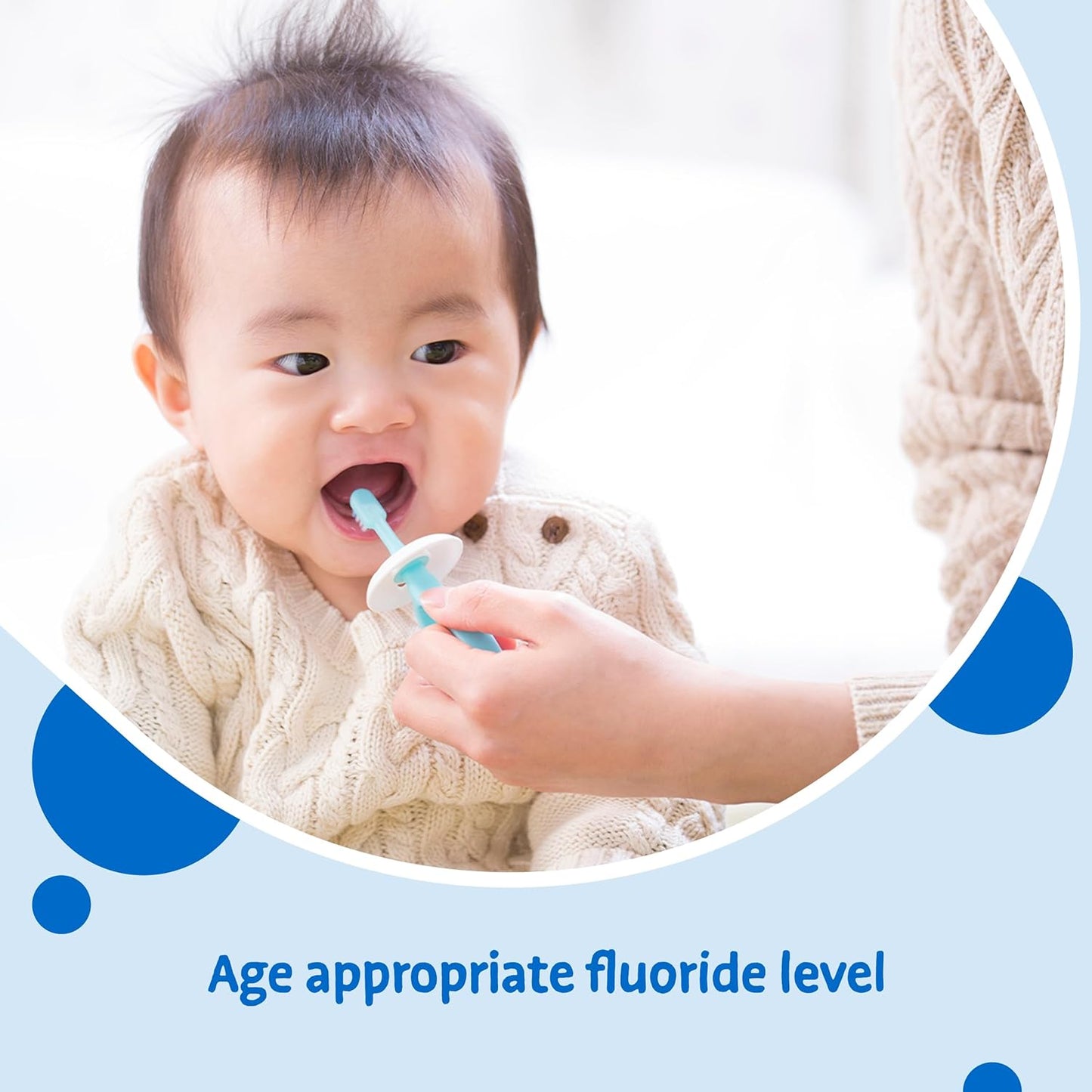 Aquafresh Milk Teeth Baby Toothpaste 0-2 years, Toddler Toothpaste for Infants, Gentle care for Milk Teeth, 50ml
