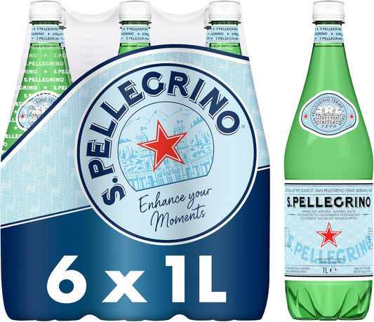 San Pellegrino Sparkling Water | 6 x 1L