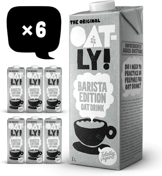 Oatly Barista Oat Drink Long Life | 6 x 1L