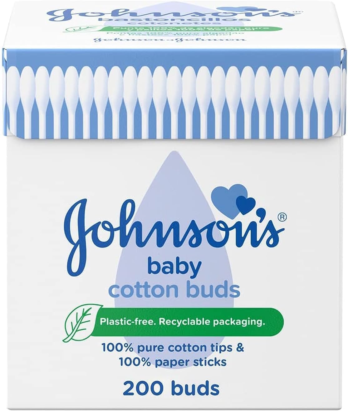 Johnson's Baby Cotton Buds | Pack of 200