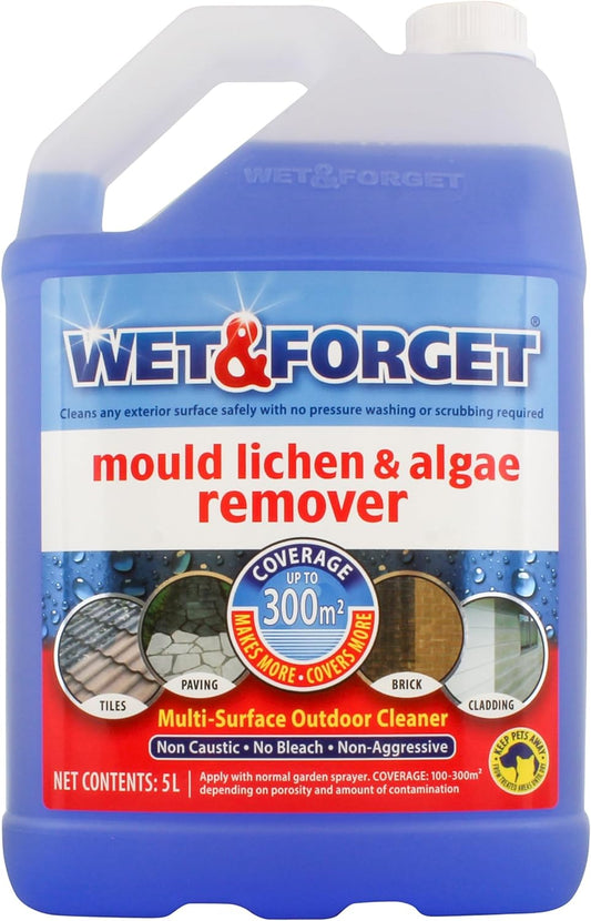 Wet & Forget Mould, Lichen & Algae Remover | 5 Litre