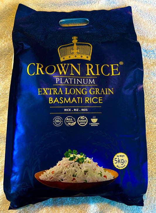 Crown Rice 5kg | Basmati Rice
