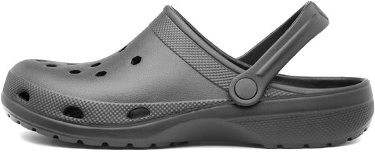 Berman Adults Black EVA Slip On Clog Sandal